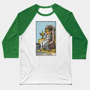 Queen of cups tarot Baseball T-Shirt